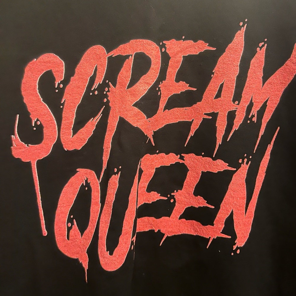 halloween scream queen sweatshirt
